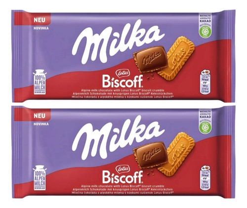 Milka lotus biscoff alpine - lotus,