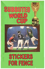 SUBBUTEO 20 STICKERS / STICKERS WORLD CUP STICKERS FANS / SUPPORTERS for FENCE