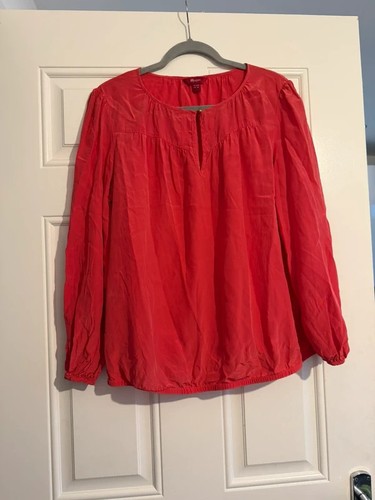 Monsoon 100 silk - 100%, red