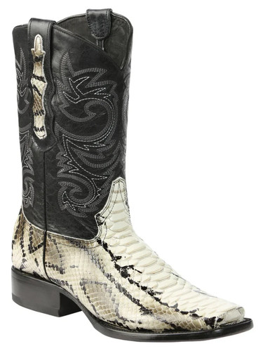 Genuine leather exotic python - exotic,
