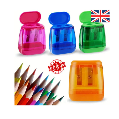 Dual hole pencil sharpener - x,