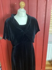Vintage 90s Velvet Dress And