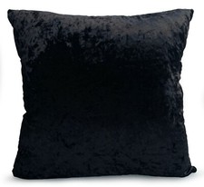 crushed velvet cushion cover or cushions Large Plain  21x21" or 17x17" 23"x23"
