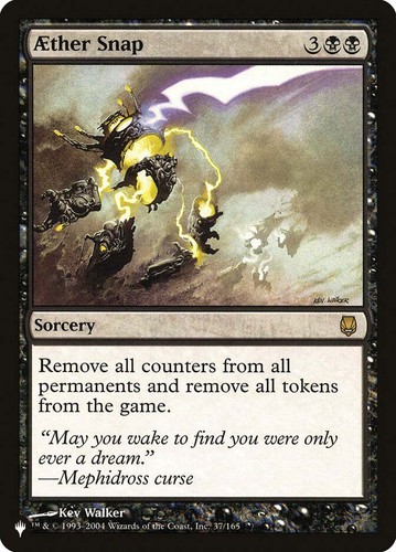 Mtg aether snap mystery - ,