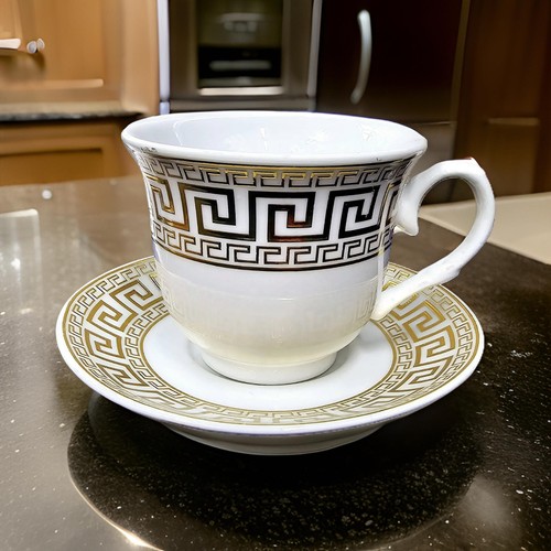 Pcs porcelain greek design - pcs,