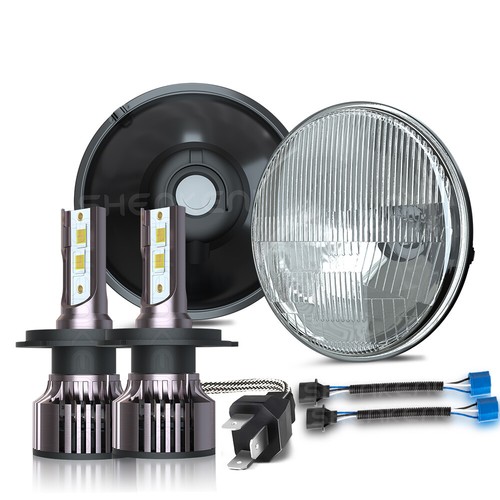 Crystal headlight sealed beam - crystal,