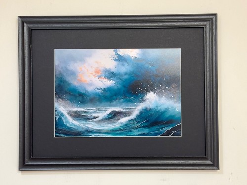 Ocean wave art - ocean,