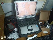 Chartplotter Panasonic Toughbook CF-30 13.3" touchscreen, 2025 uk charts,gps