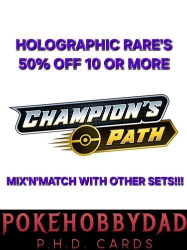 Pokemon card champions path - card,