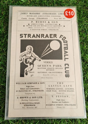 Stranraer queens park - stranraer, v
