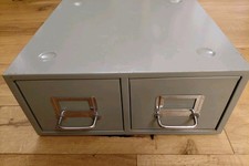 Vintage Metal 2 Drawer