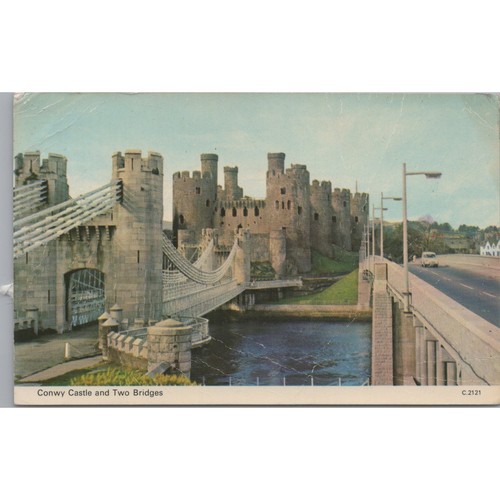 Postcard conwy castle - postcard,