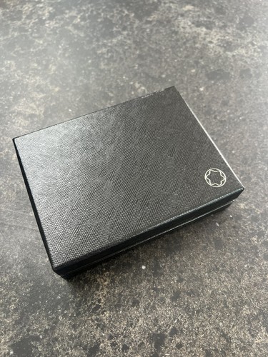 Montblanc black leather - black,