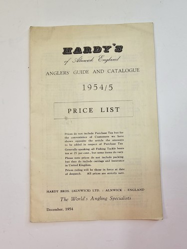 1954 hardy of - 1954-55, alnwick