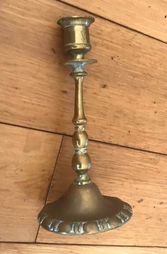 Vintage antique single - antique, brass