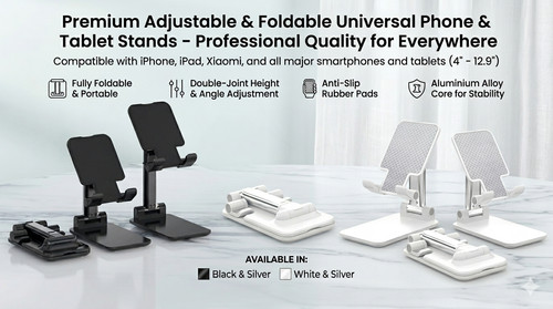 Stand foldable desktop - stand, phone