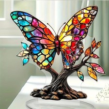 Butterfly Tree Statue Desktop