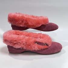 Vintage 70's Suede Fur Lined