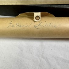 100 Yr Old Piano Roll Signed