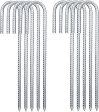 Shaped rebar stakes - rebar, 12"