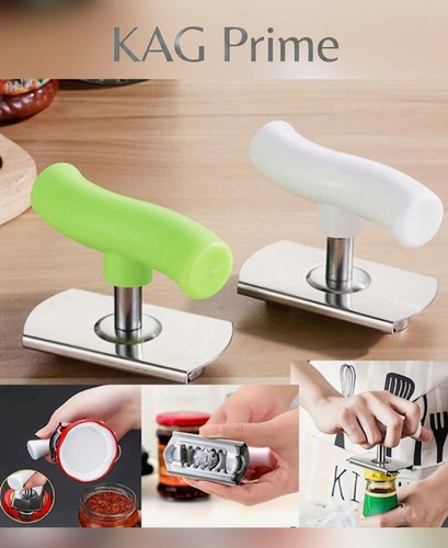 Stainless steel jar opener - steel,