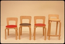 Photo:Alvar Aalto Chairs 1977