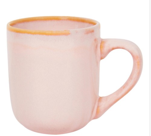 Pink mason blush mugs - pink, set