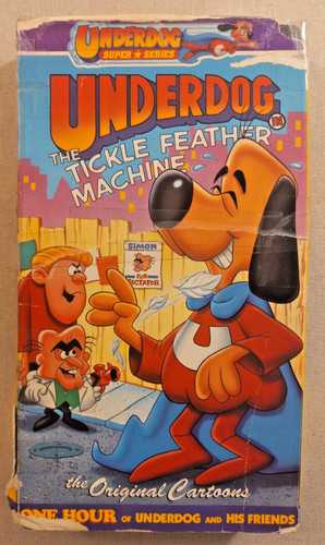 Underdog vhs the tickle - underdog,