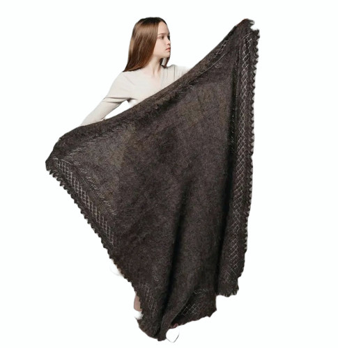 Handmade orenburg down shawl - handmade,