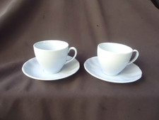 2 vintage tea cups & saucers