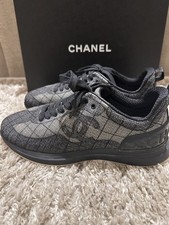 Authentic Chanel Black & Grey