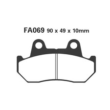 EBC PAIR OF BRAKE PADS V for