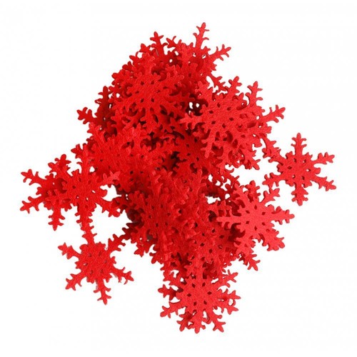 100pcs lots snowflakes - 100pcs,