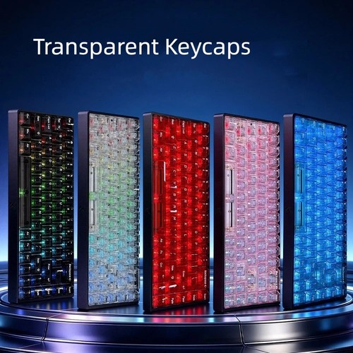 Keycaps ice transparent red - keycaps,