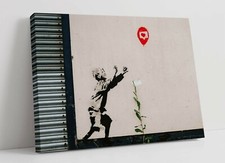 Banksy chasing likes large - chasing,