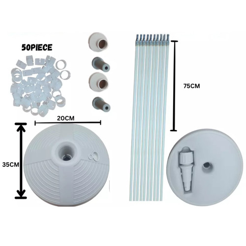 Balloon arch kit 10ftx9ft - kit,