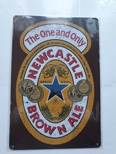 Newcastle Brown Ale Label