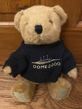 Collectible Millenium Dome 2000 plush Teddy Bear - 11" tall