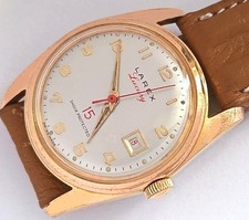 15 JEWELS SWISS MADE LAREX LUXURY INCABLOC WIND UP MEN'S VINTAGE WATCH