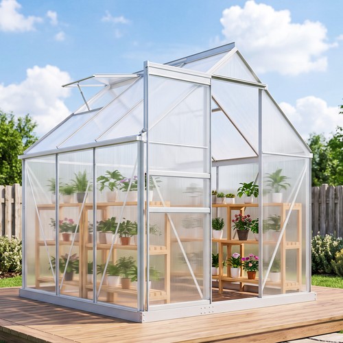 Polycarbonate walk garden - polycarbonate,