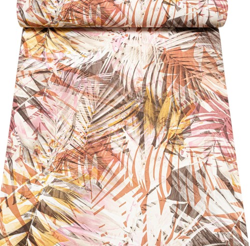 Multicoloured leaf floral - multicoloured,