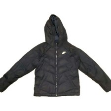 Blue Nike Puffer Coat Mens