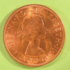 Uncirculated 1963 ONE PENNY
