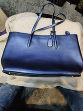 Karen Millan Blue Leather