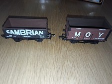 OO gauge mainline plank and  dapol coke wagon, boxed, wagons v.good conditio