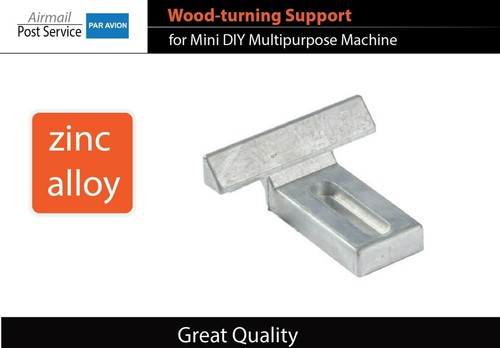 Metal wood turning support - wood,