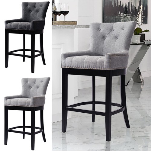 Breakfast bar stool - stool, linen