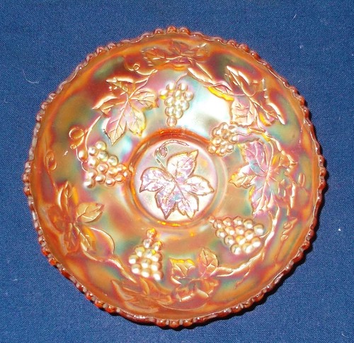 Antique fenton orange - orange, &