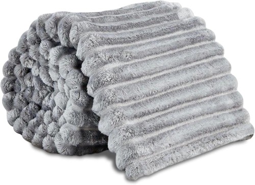 Thick fleece blanket large - thick,