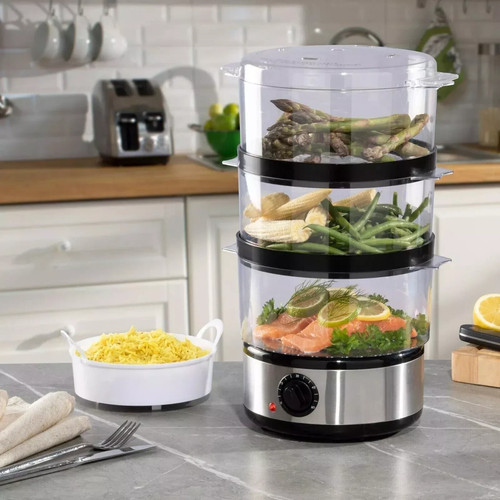 Tier electric food steamer - tier,